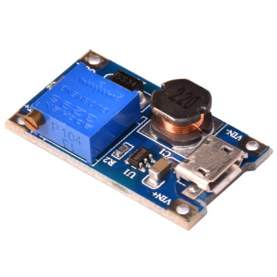MT3608 Micro USB DC-DC Step-Up 3-28V Wandler Leistungsmodul Booster Power Supply