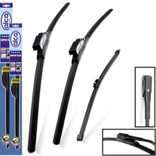 Juego completo de limpiaparabrisas planos Alca para Mercedes Clase A 2015-2018 ASF24"19"TLM 9"X1