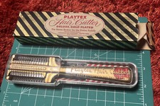Vintage 1950'S Model 601 Playtex Deluxe Gold Plated Hair Cutter Trimmer