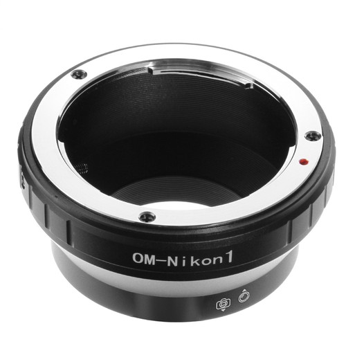 Olympus OM Lens Transfer to Nikon 1 Mount Camera Adapter J1 J2 J3 J4 J5 S1 V1 V2 - Picture 1 of 6