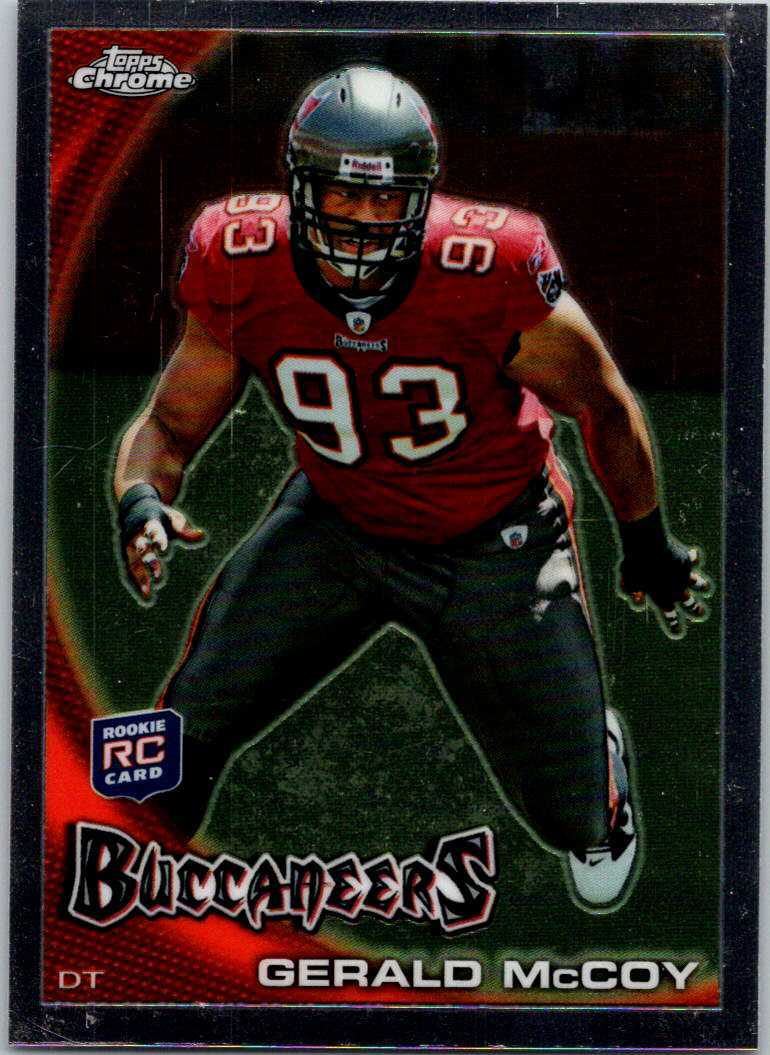 2010 Topps Chrome #C170 Gerald McCoy 002651