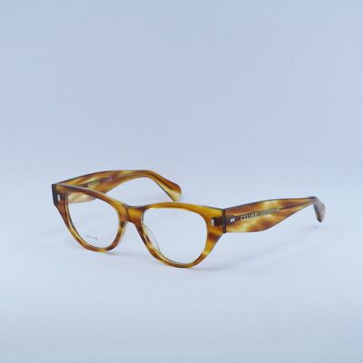 NEW CELINE EYEGLASSES, CELINE CL50012I 056, WOMEN CAT EYE EYEGLASSES CELINE Celine Women AUTHENTIC Eyeglasses Havana Demo Cat Eye  main image 3