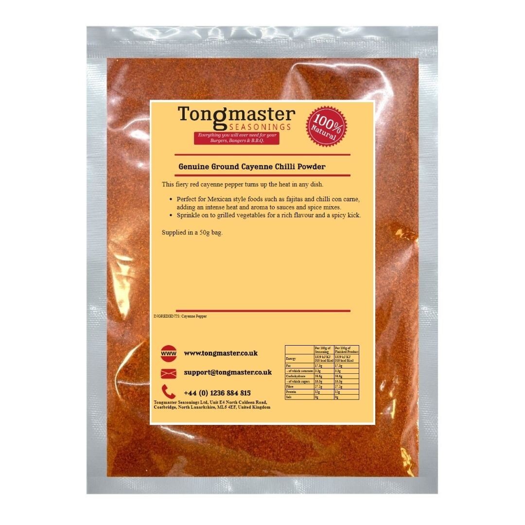 Ground Cayenne Chilli Powder - 500g