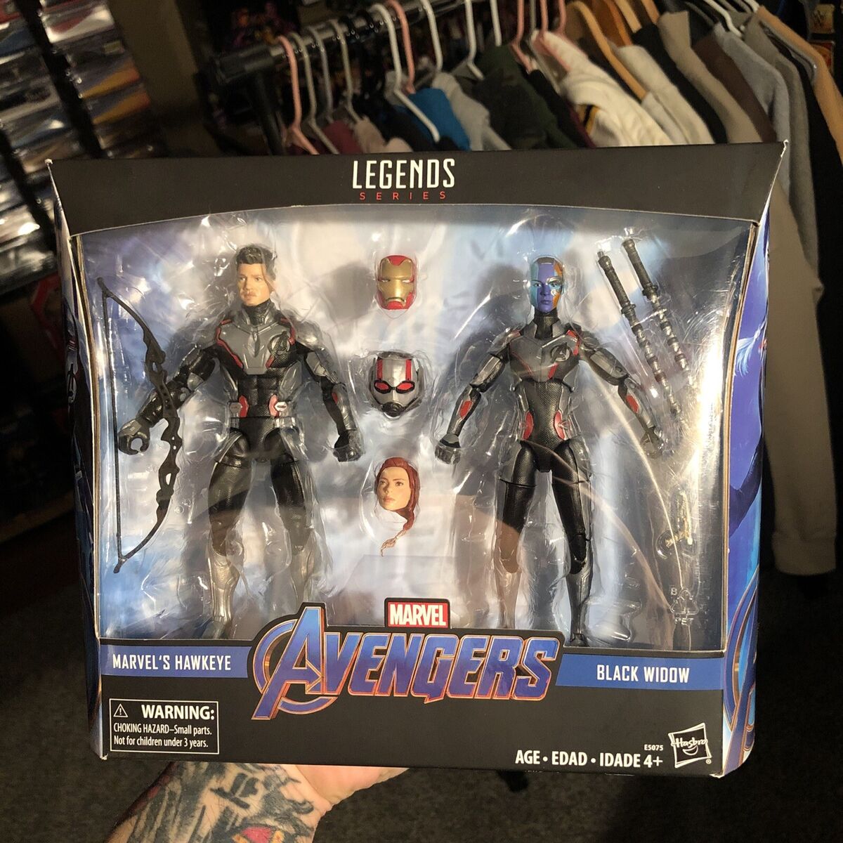 Marvel Legends Avengers: Endgame Hawkeye and Black Widow Exclusive 2-Pack