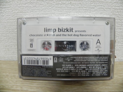 Limp Bizkit Chocolate Starfish And The Hot Dog 2000 KOREA Cassette Tape / SEALED - Picture 3 of 3