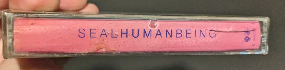 SEAL HUMAN BEING Cassette Tape 1998 Electronic Synth-Pop Rare - New & Sealed - Image 3 of 4
