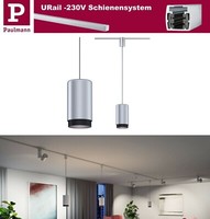 Paulmann Urail Pendelleuchte Corus Chrom Matt E27 Max. 50Watt Ohne Leuchtmittel
