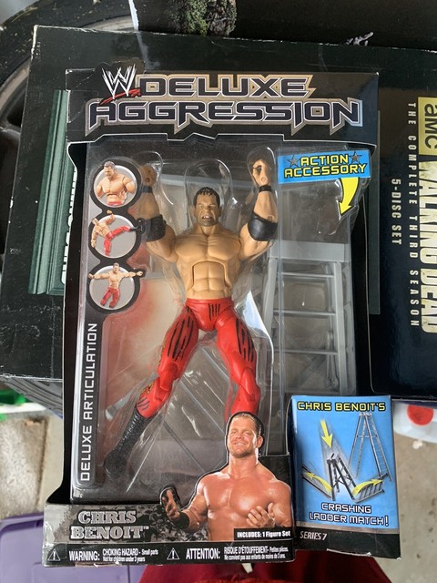 WWE Deluxe Aggression Chris Benoit Series 7 Action Figure for sale online | eBay