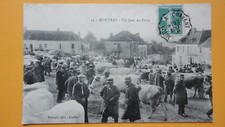 CPA 21 - ROUVRAY - Un jour de Foire - 1908