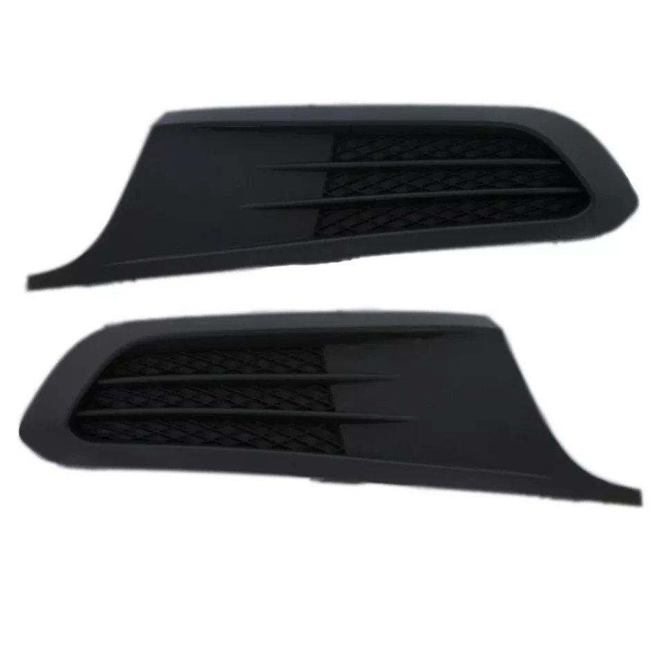 New Front Bumper Lower Grille & Fog Lamp Covers Fits 2011-2014 Volkswagen Jetta Foto 4 de 4