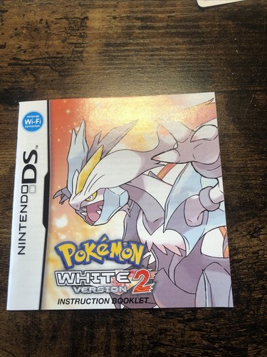 Pokman White Version 2 Nintendo DS Case & All Inserts (No Game) - Picture 6 of 10