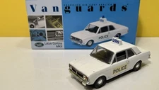 VANGUARDS 1:43 VA04101  LOTUS CORTINA MKII HAMPSHIRE CONSTABULARY POLICE / MIMB