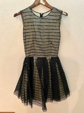 Red Valentino Sequin One Piece Dress
