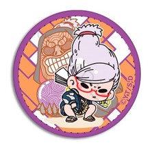 SYNC INNOVATION Dandadan Hoshiko Round PU Leather Badge 60mm - New