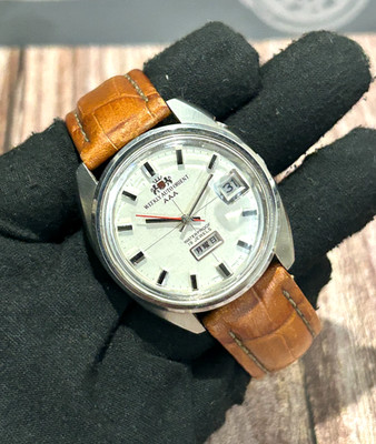 [Vintage] Orient Weekly Auto AAA Swimmer Automatic 19Jewels Men's Watch b346