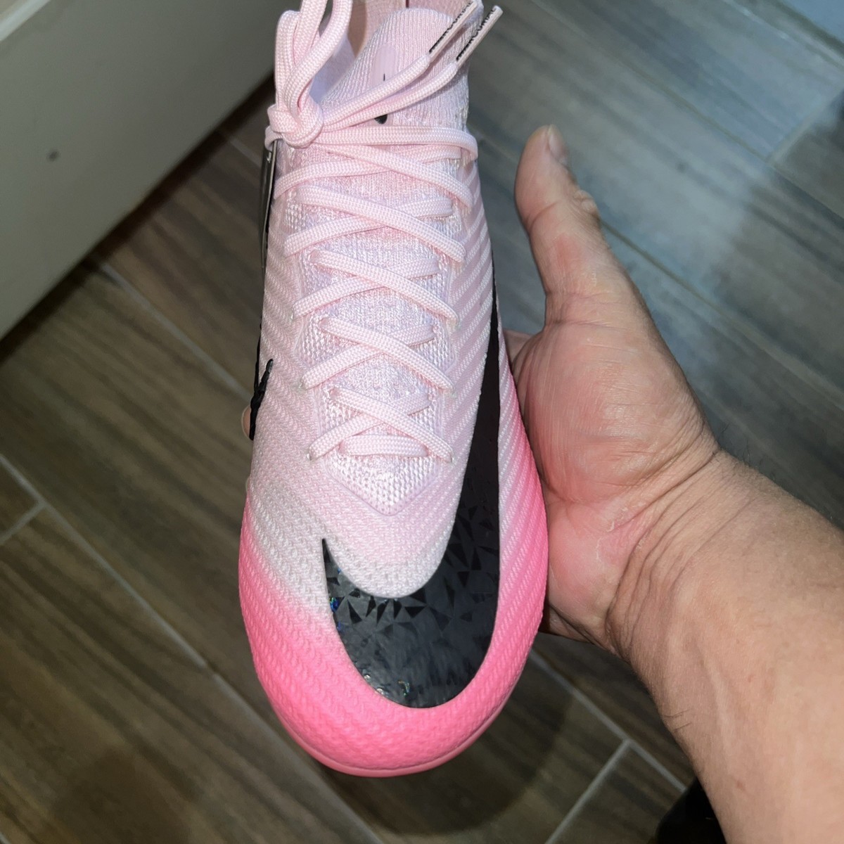 Nike Zoom Superfly 9 Elite FG Pink Men Soccer Cleats FD0241 601