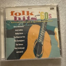 Folk Hits Of The 60's Audio CD By Various Artists 2003 Sealed New