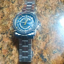 Bulova Precisionist Men's Sport 46mm Black Carbon Dial Date 300m Watch