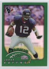 2002 Topps Chrome Rookie Refractor Jabar Gaffney #215 0b3