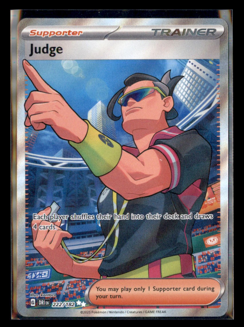 Judge - Ultra Rare SV10: Destined Rivals 222/182 LP