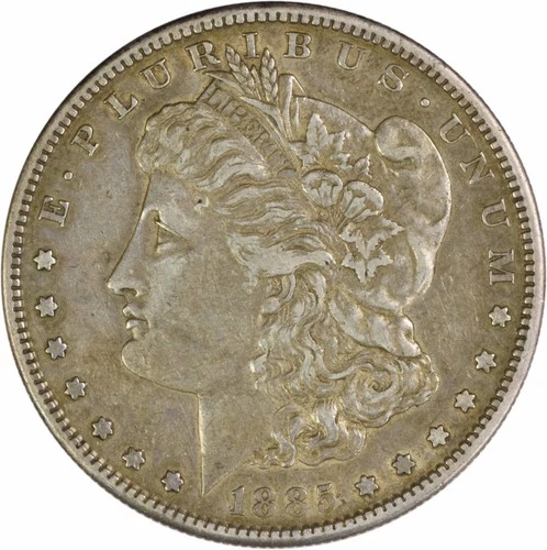 1885-S Morgan Silver Dollar EF Uncertified #116