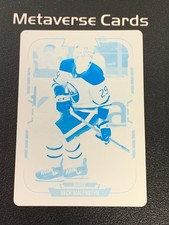 2025-26 Upper Deck O-Pee-Chee Hockey Cyan Printing Plate #156 Beck Malenstyn 1/1