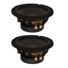 2 Goldwood Sound GW-8PC-8 Heavy Duty 8ohm 8" Woofers 330 Watts each Speakers