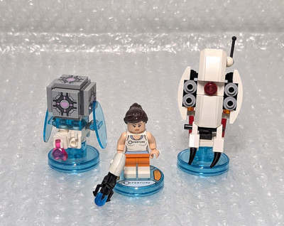 Lego Dimensions 71203 Level Pack Portal 2: Chell, Sentry Turret, Companion Cube