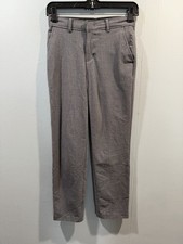 Kids Boys Unbranded Dress Pants Size 12 Regular Oxford Grey