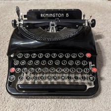 1938 REMINGTON RAND 5  Model 5 Portable Typewriter  thumbnail