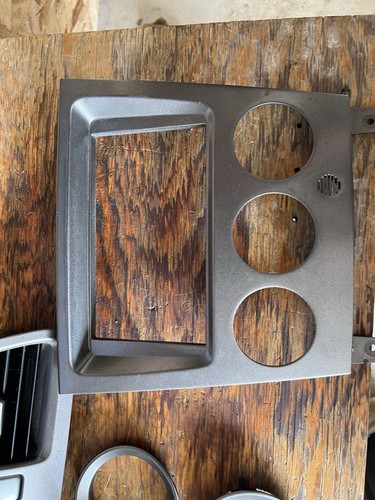 2005-07 Subaru Impreza/ WRX STI Air Vents Dash Bezel Manual Shifter Bezel Panel - Picture 2 of 13
