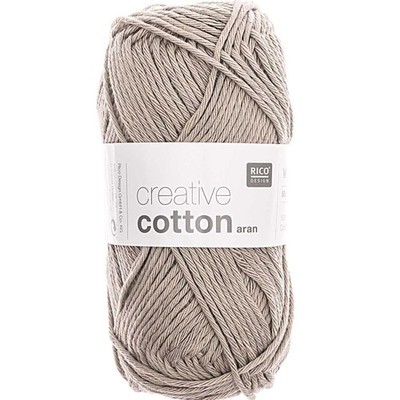 Rico Strickwolle Garn Creative Cotton Aran Vegan Häkeln
