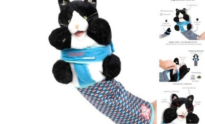Cat Wrestling Glove Puppet   Interactive Hand Mitt with Durable Protective