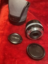 Minolta Maxxum AF Zoom 35-70mm 1:4 22 Lens Cap and Case