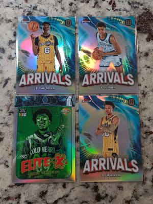 2023 Topps Finest Arrivals OTE  Bryson Warren + Gortman + Tyler Smith + Planet 