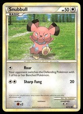 SNUBBULL 82/123 COMMON HEARTGOLD & SOULSILVER POKEMON LP