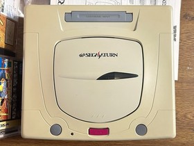 Sega Saturn White HST-3220 Virtua Fighter 1 2 + 2 Controller Tested Japan CIB