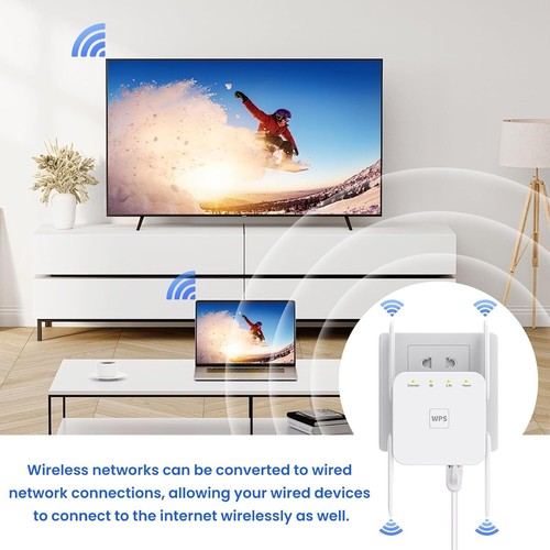 Enhance Your Home or Office WiFi with 5G/2.4G Wireless WiFi Extender 1200 Mbps - Picture 4 of 13