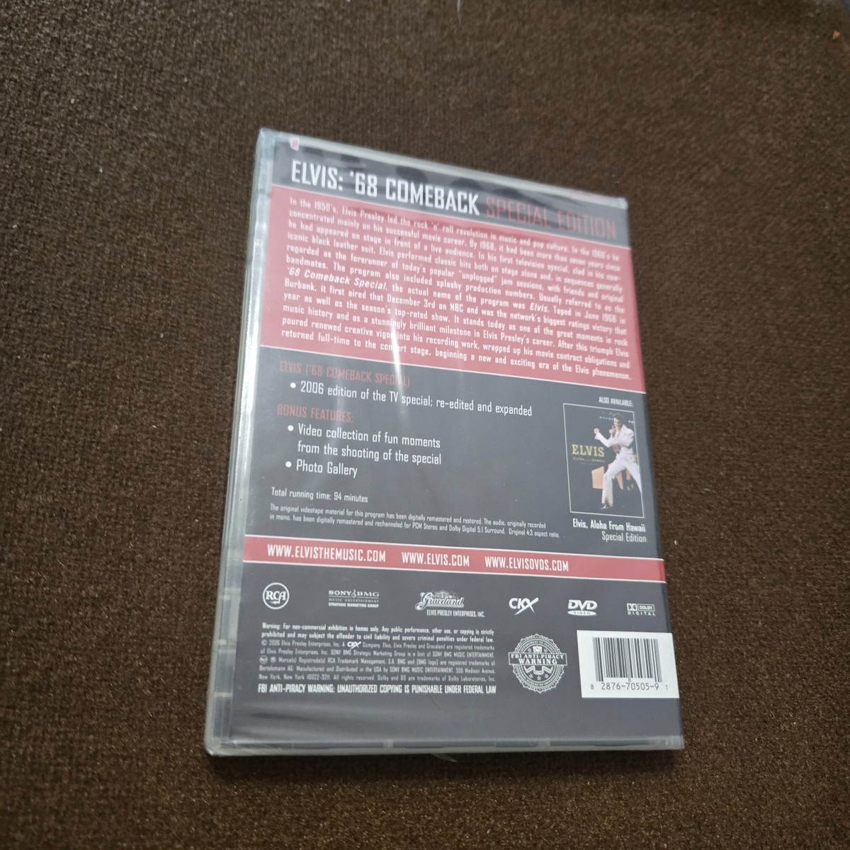 ’83 COMEBACK Special [DVD] o7r6kf1 Elvis - 68 Comeback Special (DVD, Special edition) for sale