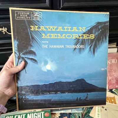 Hawaiian Memories The Hawaiian Troubadors LP Vinyl World Mercury High-Fidelity