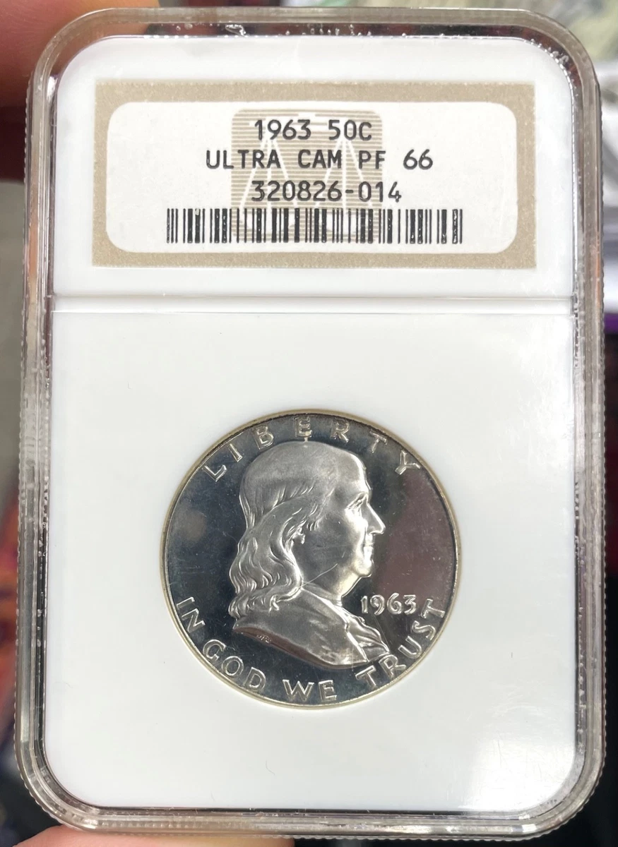 NGC Grade PR 66 1963 Franklin Half Dollars (1948-1963) for sale | eBay
