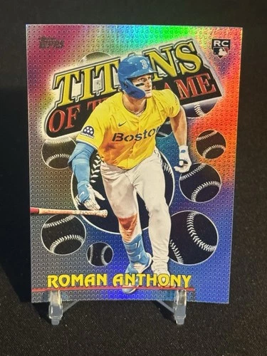 2026 Topps Series 1 - Titans of the Game Roman Anthony #TOG-9 (RC)