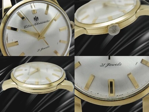 CITIZEN Chronometer 31 Jewels 100 Microns GF Eagle Medallion 1962 - Picture 2 of 7