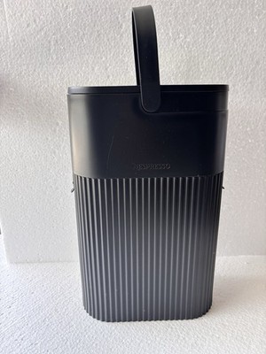 Nespresso Black Plastic Coffee Pod Holder Large Rectangle Easy Clean 13.26x8.39''