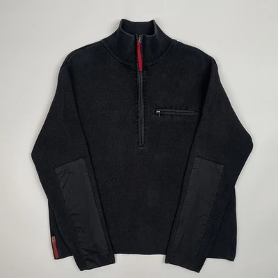 ジャケット・アウター archive prada sport half zip jacket PRADA Men's 1/2 Zip Features for sale | eBay