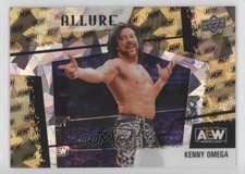 2022 Upper Deck Allure AEW Horizontal AEW Logo 215/299 Kenny Omega #122 d9r
