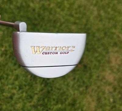 Warrior Custom Golf Putter Left Handed 35.5'' Excellent Condition With Headcover 