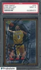 1996 Topps Finest w/ Coating #74 Kobe Bryant Lakers RC Rookie HOF PSA 9 MINT