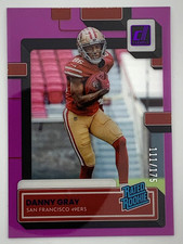 2022 Panini Clearly Donruss - Rated Rookie Danny Gray #83 Purple /175 (RC)