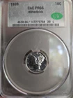 1939 Mercury Dime  CAC PR66  - Premium Gem